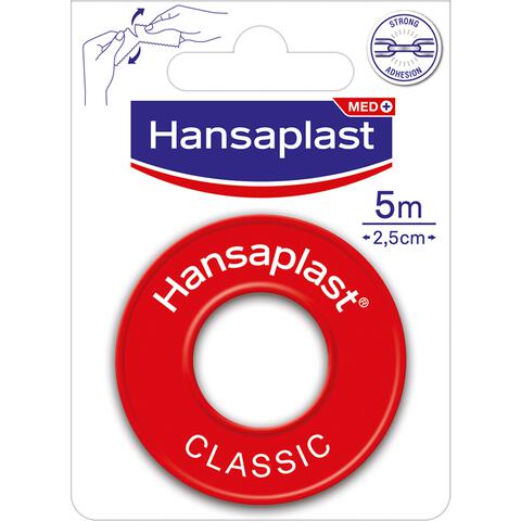 Hansaplast Classic Hechtpleister 5 M x 1,25 CM