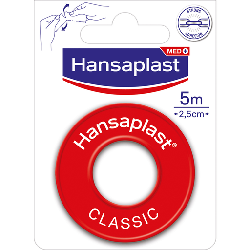 Hansaplast Classic Hechtpleister 5 M x 1,25 CM