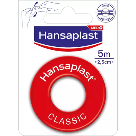 Hansaplast Classic Hechtpleister 5 M x 1,25 CM