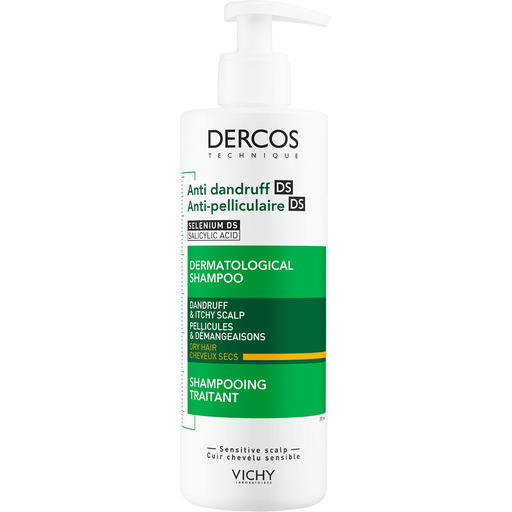 Vichy Dercos Anti-Roos Shampoo Droog Haar 390 ML
