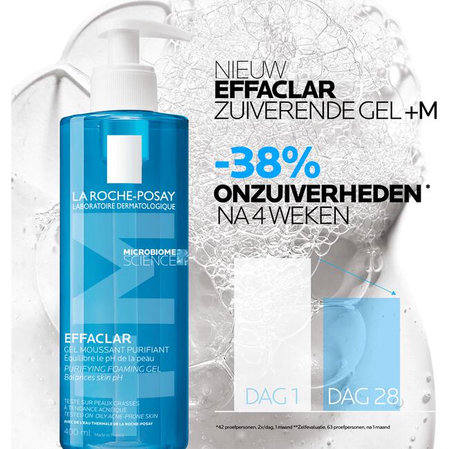 La Roche-Posay Effaclar Zuiverende Gel 400 ML