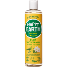 Happy Earth Jasmine Ho Wood 100% Natuurlijke Douchegel 300 ML