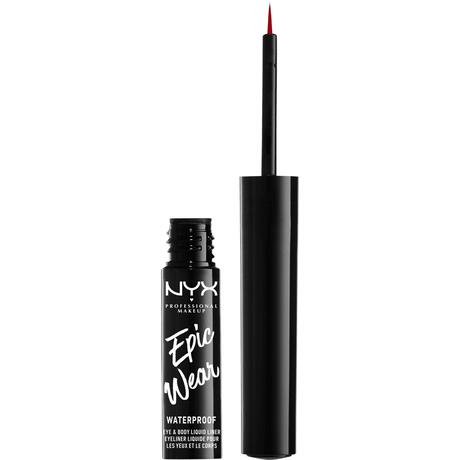 NYX Professional Makeup Epic Wear Liquid Waterproof Eyeliner Red EWSPLL0726