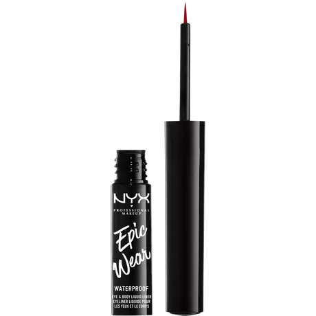 NYX Professional Makeup Epic Wear Liquid Waterproof Eyeliner Red