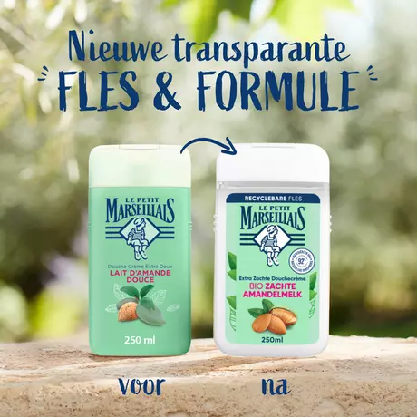Le Petit Marseillais Bio Sweet Almond Douchecrème 250 ML