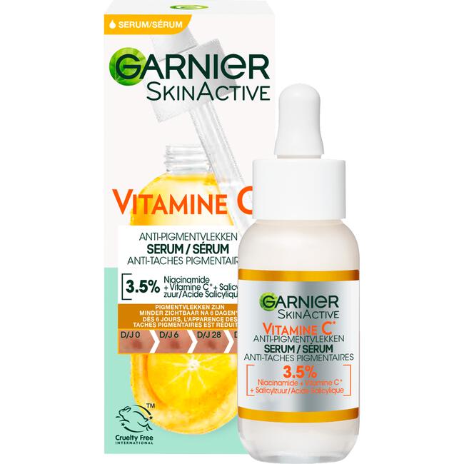 Garnier Skinactive Anti-Dark Spot Serum Met Vitamine C* 30 ML