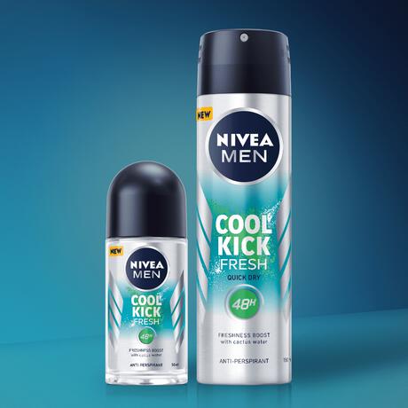NIVEA MEN Fresh Kick Deodorant Rolller 50 ML