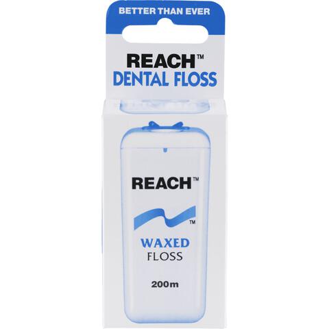 Dental Floss Reach Waxed Floss