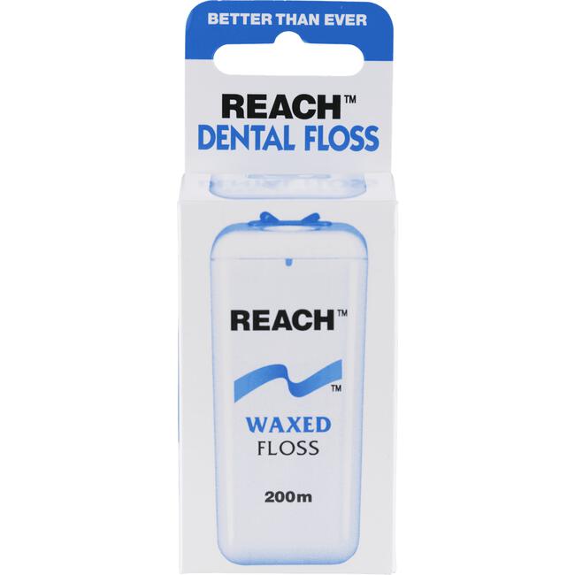 Dental Floss Reach Waxed Floss