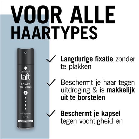 Taft Styling Power Invisible Haarspray 250 ML