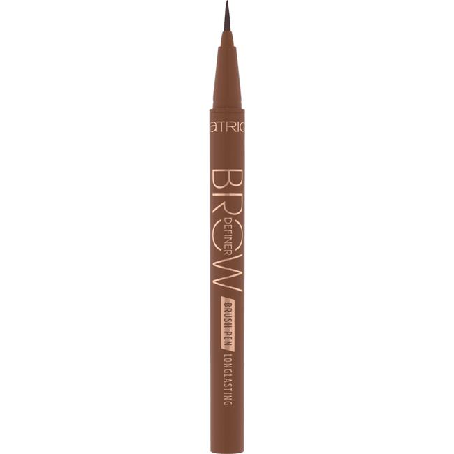 catrice brow definer brush pen longlasting 020 medium brown