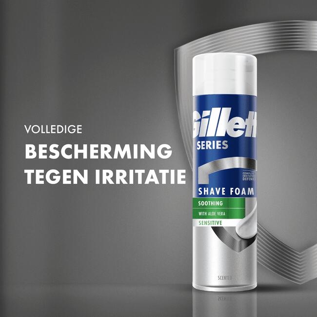 Gillette Series Kalmerend Scheerschuim 250 ML