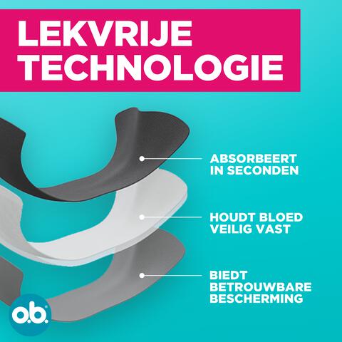 o.b.® Herbruikbaar Menstruatie Ondergoed Maat M/L