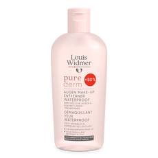 Louis Widmer Purederm Oogmake-Up Reiniging Waterproof Zonder Parfum 100ML