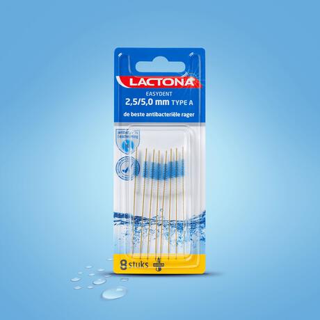 Lactona Easydent 2.5/5.0 mm Type A 8 stuks
