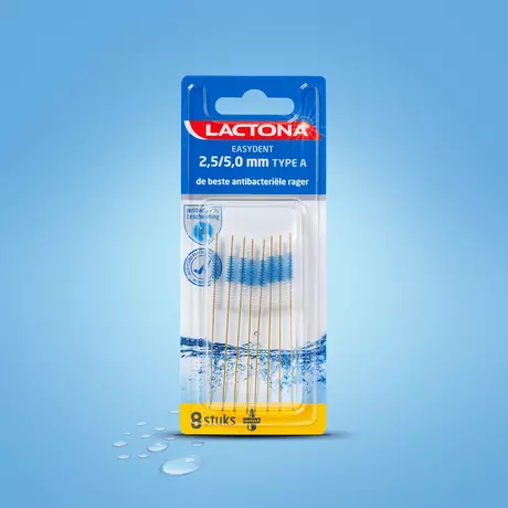 Lactona Easydent Ragers Type A 2,5/5,0 mm 8 stuks