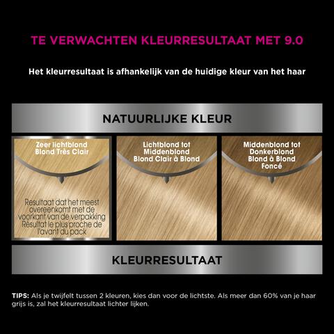 Garnier Olia Permanente Haarverf 9.0 Zeer Licht Blond