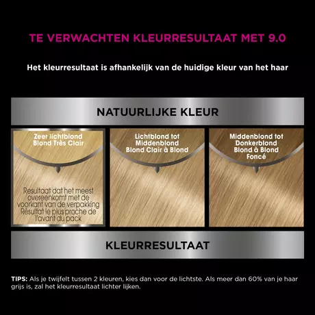 Garnier Olia Permanente Haarverf 9.0 Zeer Licht Blond