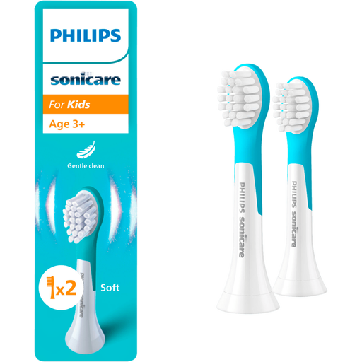 Philips Sonicare Kids Opzetborstels Small 3-7 Jaar HX6032/90 2 stuks