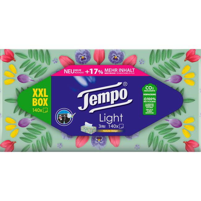 Tempo XXL Light box 140 stuks