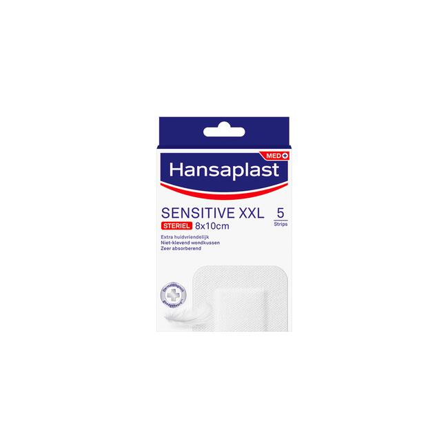 Hansaplast Antibacterial XXL Sensitive 5 Pleisters