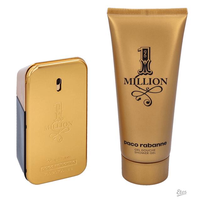 Paco Rabanne 1 Million Giftset Eau de Toilette 50 ML en Shower Gel 100 ML