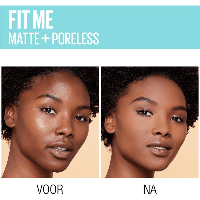 Maybelline New York Fit Me Matte + Poreless Foundation 344 Warm Ginger