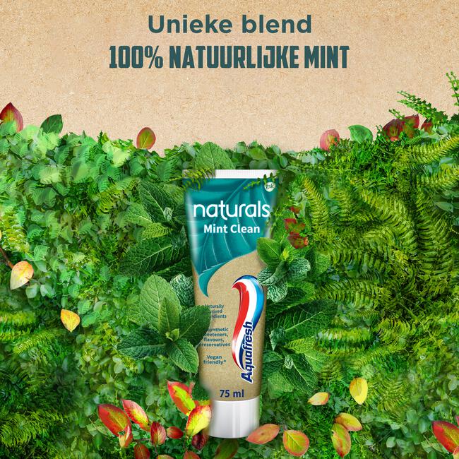 Aquafresh Naturals Tandpasta Mint Clean 75 ML