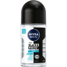 NIVEA MEN Black & White Invisible Fresh Deodorant Roller 50 ML
