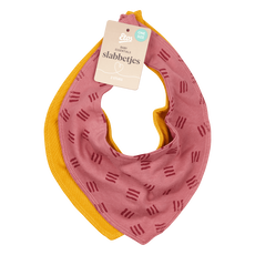 Etos Slabset Wafel Mauve / Oker Combiset 2 Stuks