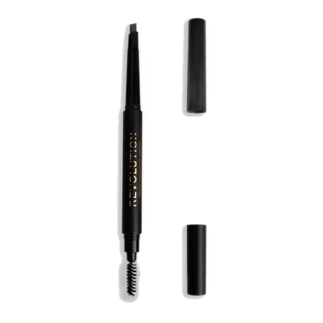 Revolution Duo Brow Definer Pencil Medium Brown
