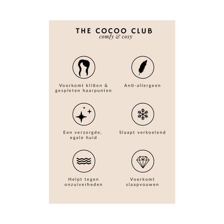 Splendid Coocoo Club Kussenhoes Wit&nbsp;