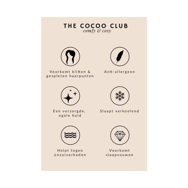 Splendid Coocoo Club Kussenhoes Wit 