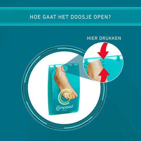 Compeed Likdoorn Pleisters Medium 10 Pleisters