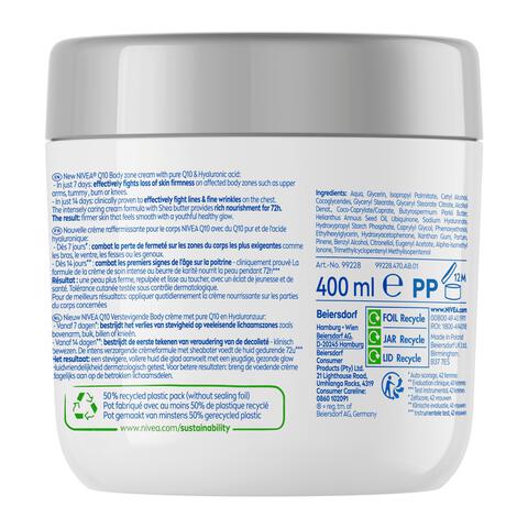 NIVEA Q10 Verstevigende Body Crème 400 ML