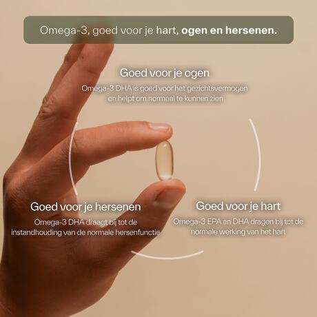 Plnktn Algenolie Omega 3 60 stuks
