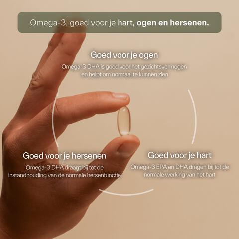 Plnktn Algenolie Omega 3 60 stuks