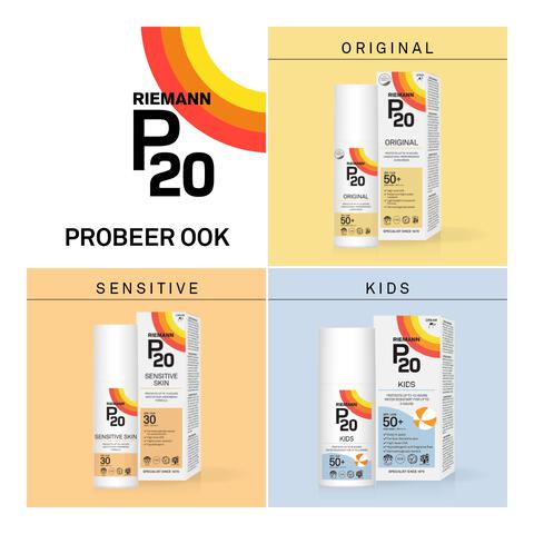 P20 Original Zonnebrand SPF30 85 ML