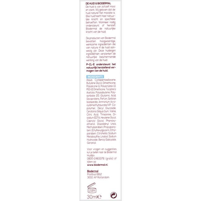 Biodermal P-CL-E Serum Droge Huid 30 ML