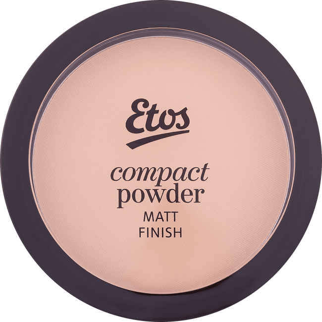 Etos Compact Powder Matt Finish Vanilla 1 EA Etos