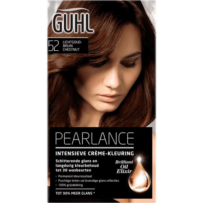 Guhl Pearlance Intensieve Crème-Haarkleuring 52 Lichtgoudbruin 2x50 ML