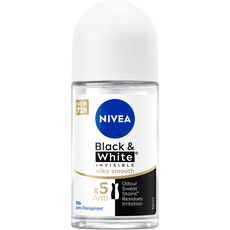 NIVEA Black & White Invisible Silky Smooth Deodorant Roller 50 ML