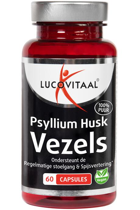 Lucovitaal Psyllium Husk Vezels 60 Capsules