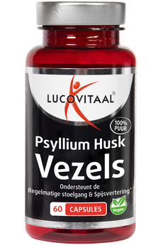 Lucovitaal Psyllium Husk Vezels 60 Capsules