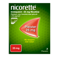 Nicorette invisipatch 7 stuks 25mg