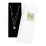 BiSjU Jewellery Ketting Met Dubbele Ster Silver Stainless Steel
