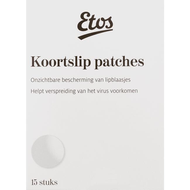 Etos Koortslip Patches 15 stuks