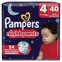 Pampers Baby Dry Night Pants Luierbroekjes Maat 4 9-15 KG 40 stuks