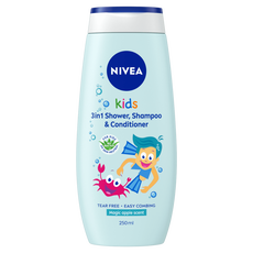NIVEA Kids 3in1 Douchegel Shampoo & Conditioner Magic Apple Geur 250ML
