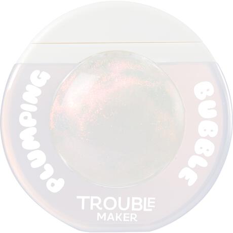 Trouble Maker Bubble Trouble Plumping Shimmer Lipgloss Lily Clear